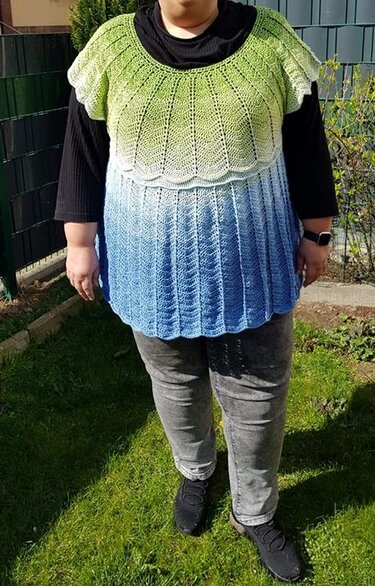 Häkelanleitung Tunika / Minikleid "Lukardis" - Bild 10