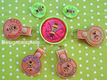 ITH Stickdateien Meine Imkerei für den 13x18+10x10 Rahmen - Sticken