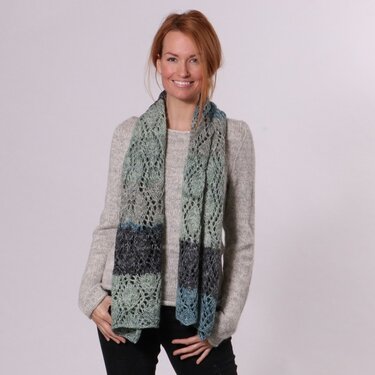 Bark Schal - Stricken