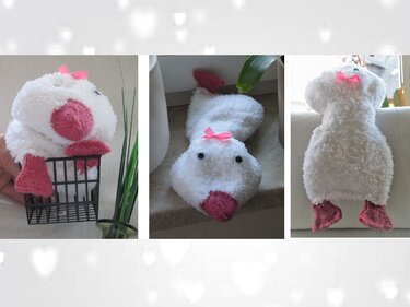 Strickanleitung _  Ente Rosi