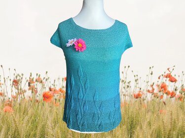 Tunika Green Lady Strickanleitung