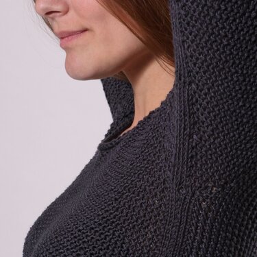 Deep Back with Sleeves - Knitting