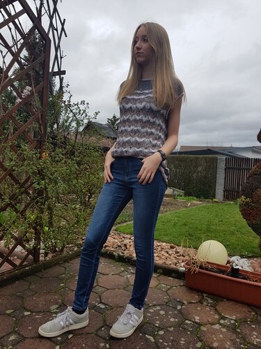 Strickanleitung, Sommertop "Glamour", Top - Bild 5