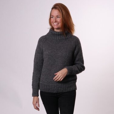 Gertrud Sweater - Knitting