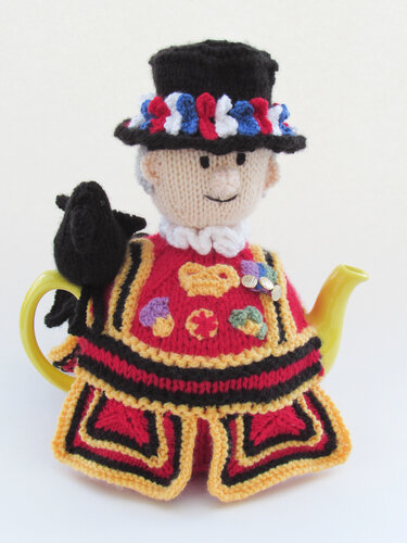 Beefeater Tea Cosy Knitting Pattern