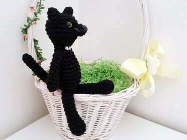Cat "Lina" - Crochet Pattern