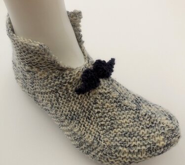 Patchworksocken Mustache - Gr. 40 - 44 - Mr. und Mrs. - Stricken