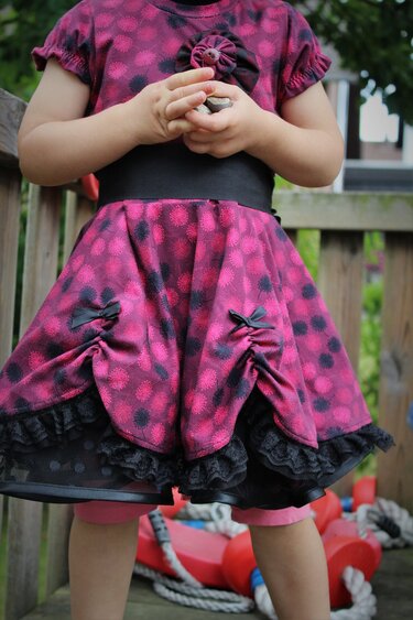 Drehkleid Marlene mit vielen Variationen Gr. 86 - 164 - Bild 17