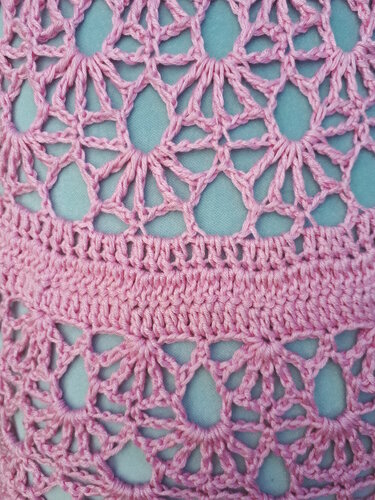 Kleid oder Tunika "Mädchentraum" - Häkeln