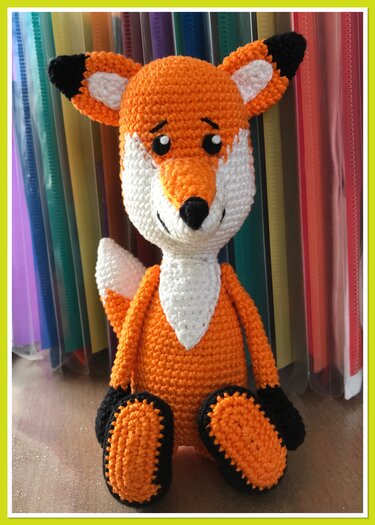 Pattern little fox - Crochet
