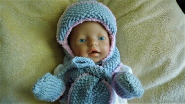 Winterset/ Mütze, Schal und Handschuh für Babys - Bild 7