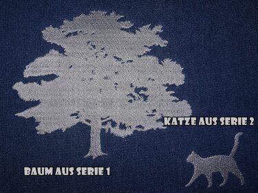 Stickdatei Bauernhof 1 Silhouetten - Sticken