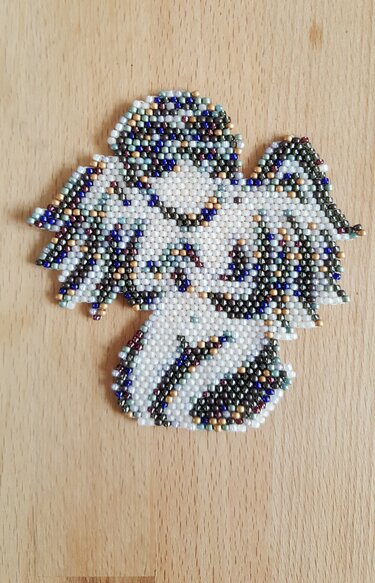 hinreißender Schutzengel Anhänger - Basteln