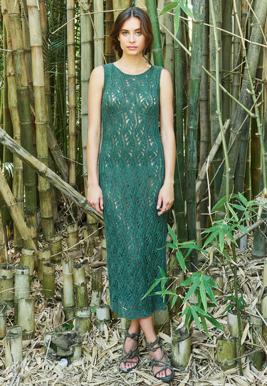 Strickanleitung Maxikleid Kassandra