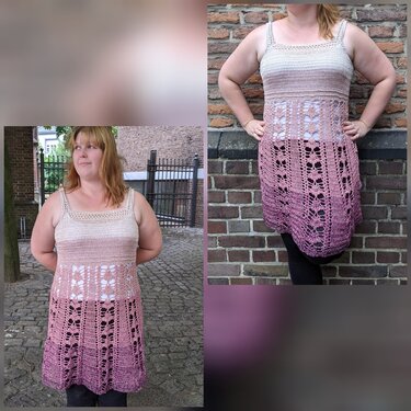 Ruf der Karibik - Top-Tunika-Kleid häkeln im RVO für alle Damengrößen - Bild 3