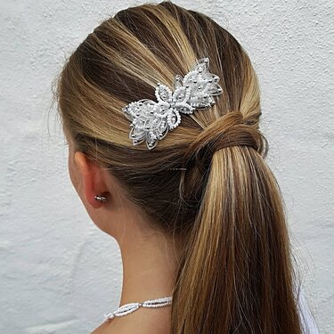 Schmuckset "SnowWhite" - Basteln