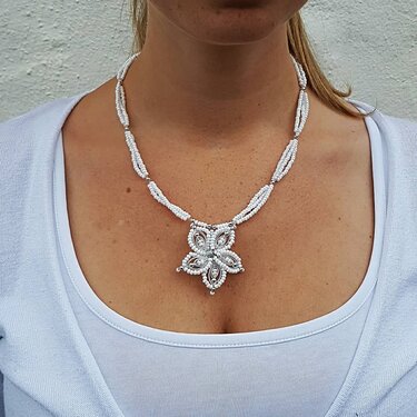 Schmuckset "SnowWhite" - Bild 8