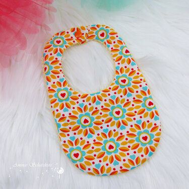 Stickdatei Lätzchen Mausgesicht ITH ab 16x26 - Sticken