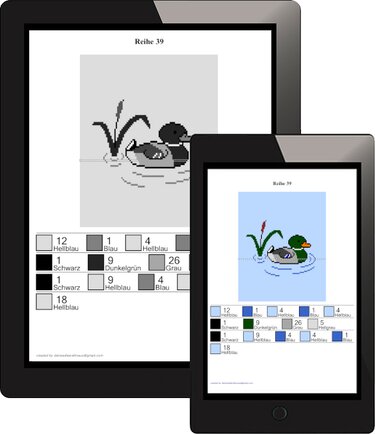 Childrens Blanket - Male Duck - Crochet