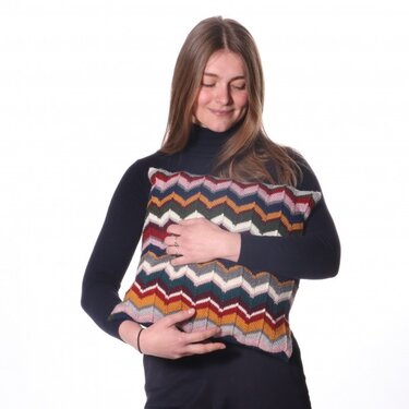 Peru Cushion - Knitting
