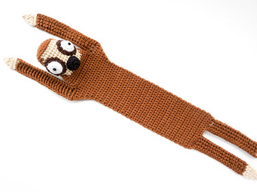 Amigurumi Faultier Lesezeichen Häkelanleitung