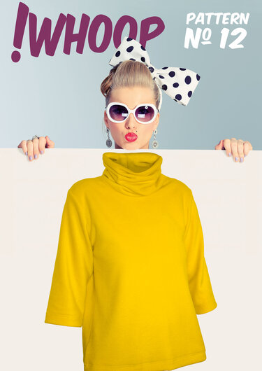 !Whoop No 12 Tunika mit Rollkragen - Nähen