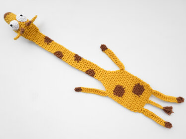 Amigurumi Crochet Giraffe Bookmark