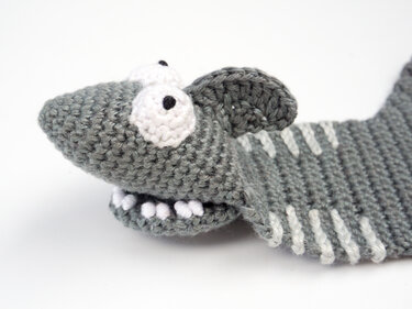 Amigurumi Hai Lesezeichen Häkelanleitung