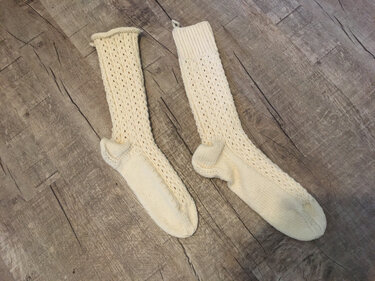 Deko-Strümpfe Claus & Nicki - Stricken