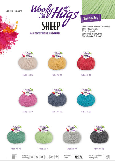 DECKE PATCHWORK-KARO - Stricken