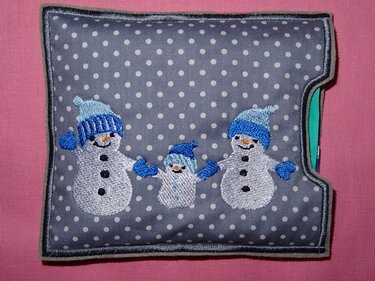 Schokoladen Verpackung Hülle lecker Schoki Weihnachten ITH Stickdatei - Sticken