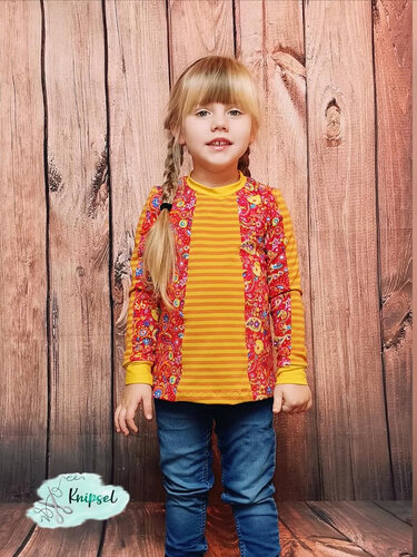 Faltenshirt Lourida 74-164 Schnittmuster Nähanleitung - Bild 20