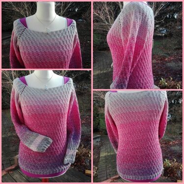 Pullover Magical Shadow - Häkeln