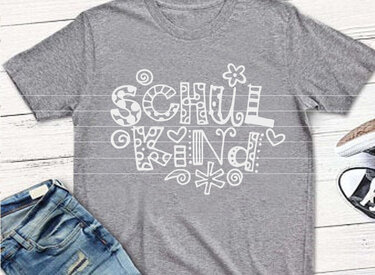 Schulkind Plotterdatei SVG DXF FCM - Plotting