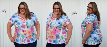 Ebook Schnittmuster Damen Shirt  Curvy Summer - Nähen