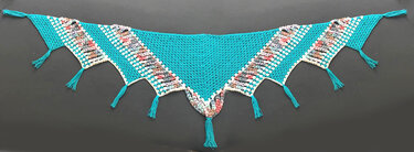 Tuch / Schal PIRIPIRI i - Häkeln