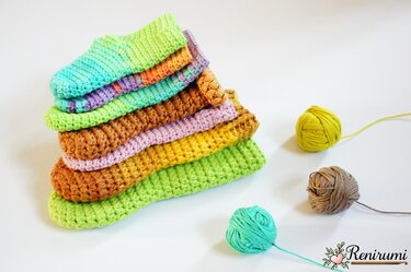 Häkelanleitung Socken für die ganze Familie