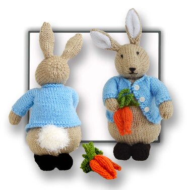 Peter Bunny Rabbit - Knitting