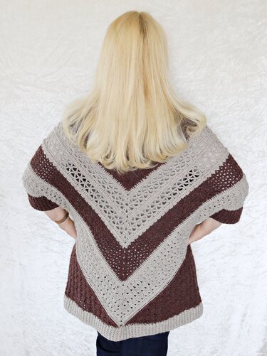 Häkelanleitung Jacke, Cardigan, Long Jacke, Mantel Namaste