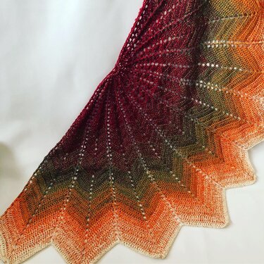 Tuch Starlight Häkeln