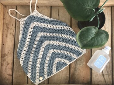 Sommertop Teide Häkelanleitung