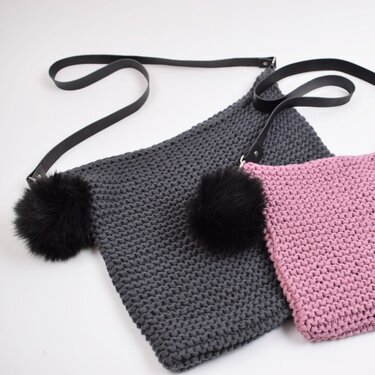 Garter Stitch Bag - Knitting