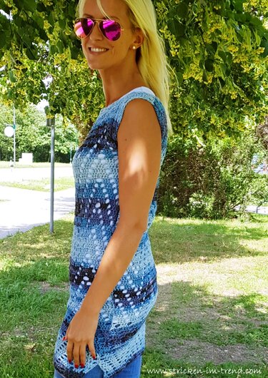 Crochet Pattern for Sleeveless Top | 2 Patterns – 2 Lengths | Top TONDO #1 - Image 8