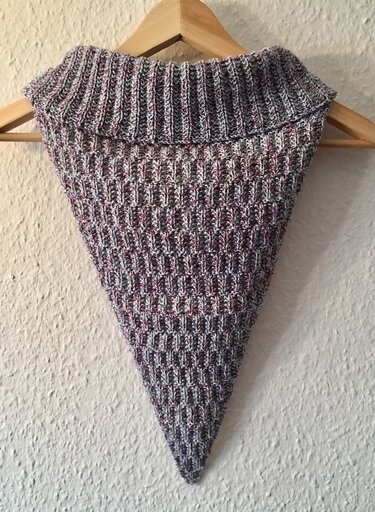 Strickanleitung Dreiecksloop Bubbles - Bild 2