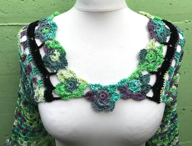 Sommer Bolero  "Oberarme ADE"  Romantik - Häkeln