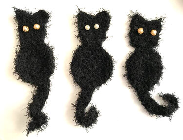 Katzenapplikation MAUNZ - Häkeln