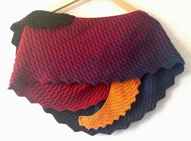 Strickanleitung Drachenschwanz Bubbledragon