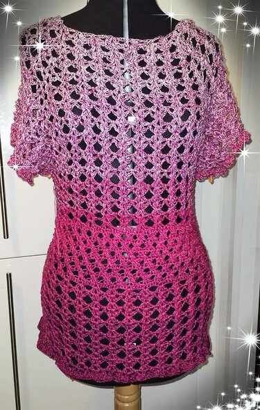 Tunika - Kleid "SUMMERDREAM" für alle Größen - Häkeln