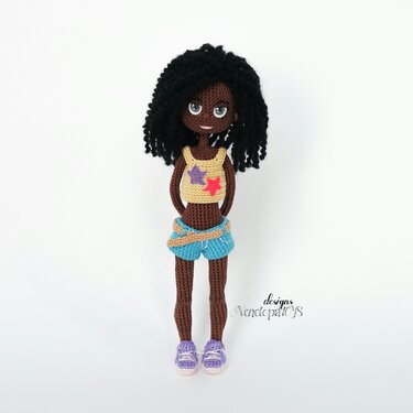 Pattern Doll Naomi - Crochet