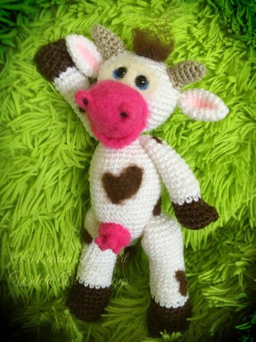 "Bellakuh" - Häkelanleitung Kuh